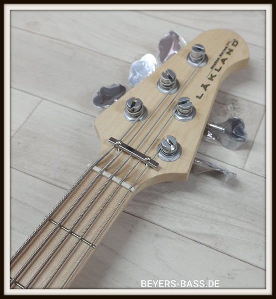 Lakland Skyline 55-02 Deluxe, Translucent Purple Gloss